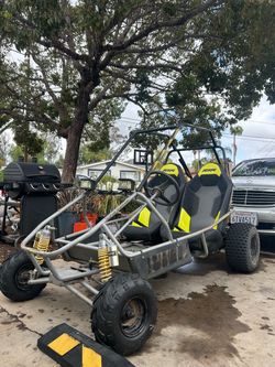 Adult two seater go-kart.