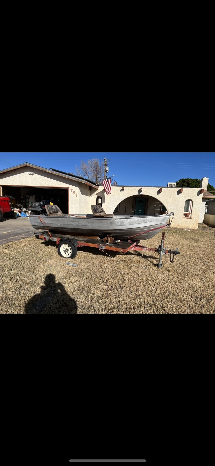 12ft Aluminum Boat