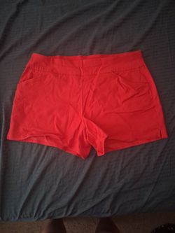 Red shorts