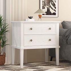 Solid Wood Nightstand