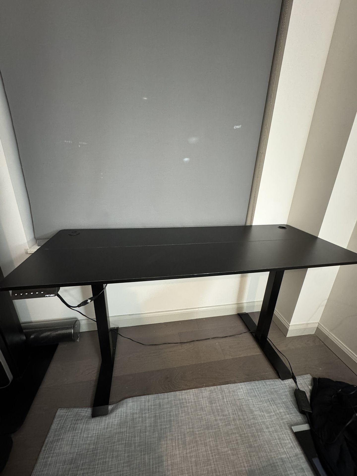 Electric Adjustable Wood Standing Desk