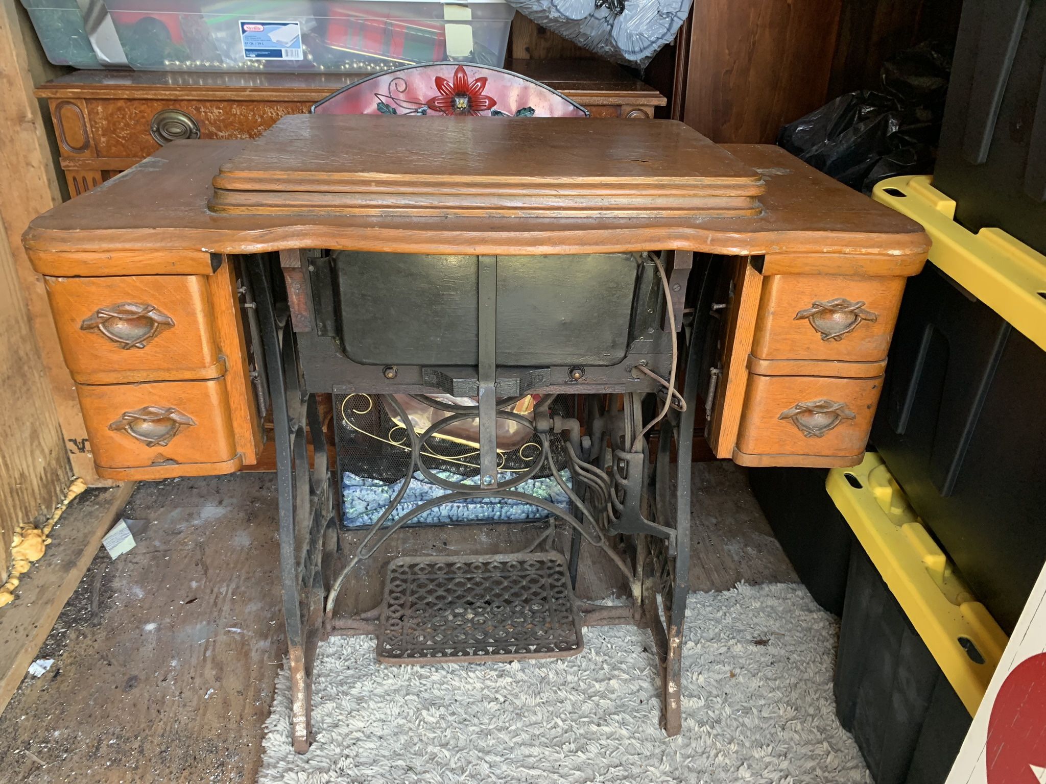 Antique New Home Sewing Machine