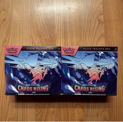Pokemon Chaos Rising ETB SEALED
