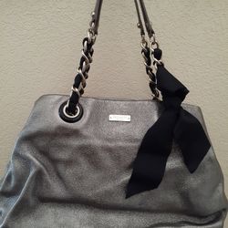 Silver Kate Spade Purse