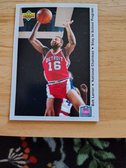 Upper Deck 92-93 Bob Lanier Card