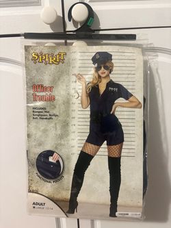 Spirit Officer Trouble Police Costume Adult Large