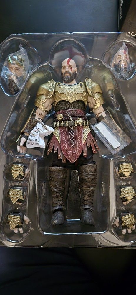 Bro Toys God Of War Kratose Deicide War 1/12 Figure