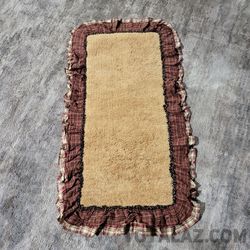 100% Cotton Non-Slip Bath Mat Rug