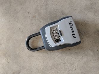 Master lock key box