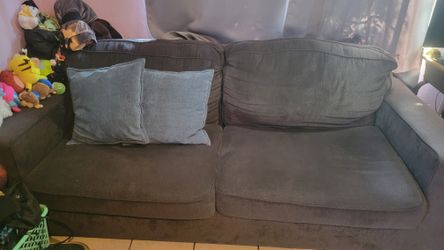 Sofa with queen pull out bed