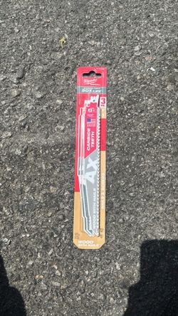 Milwaukee wood cutting sawzall