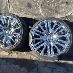 26” Wheels Rims Tires $1000