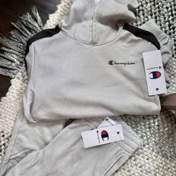 New Champion Hoodie & Sweatpants $15 Size 14/16