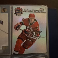 Binder Full Of Sport Cards Autographs 