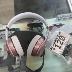 Rose Gold Beats Headphones 