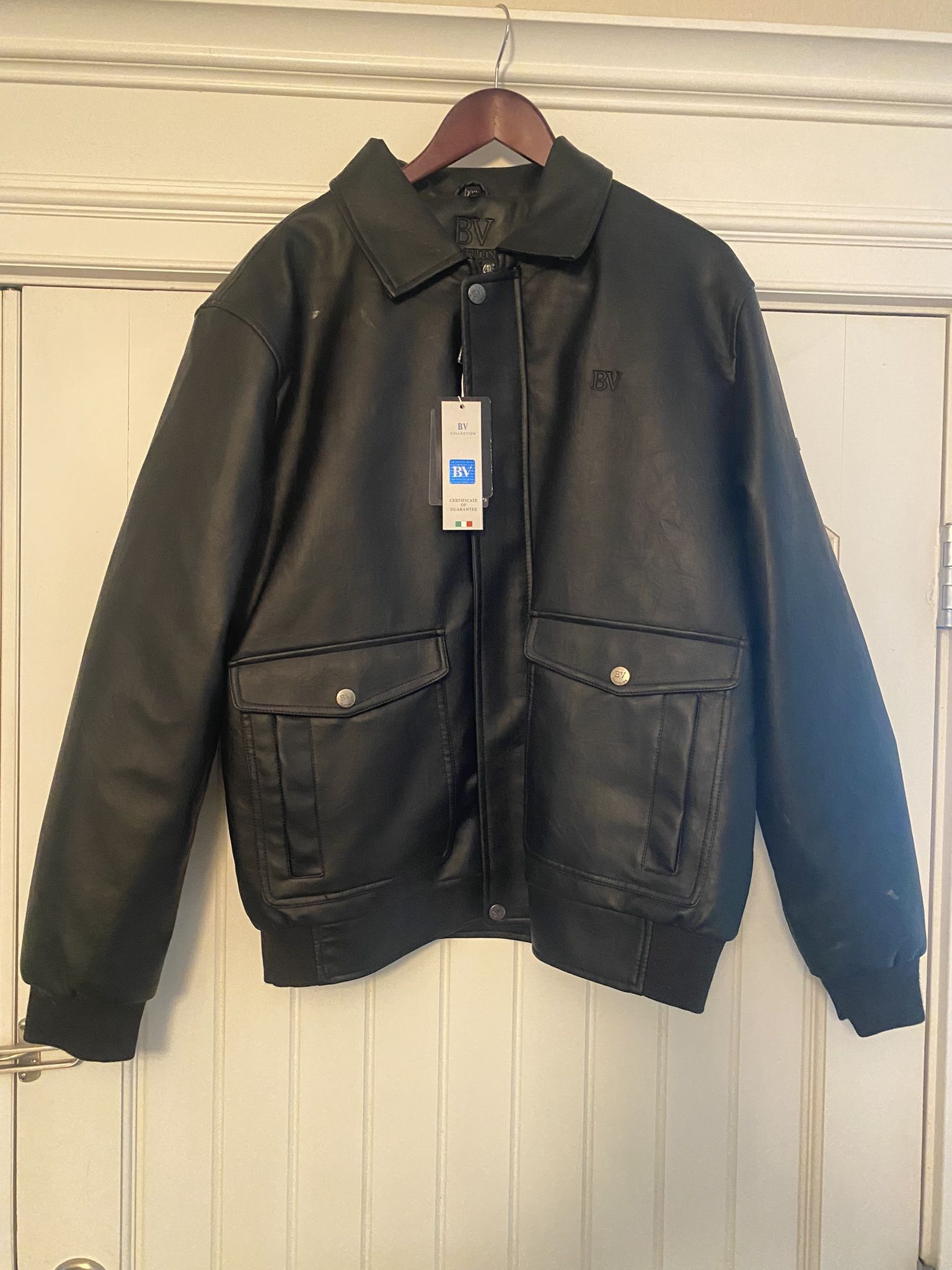 XXL BV leather jacket - $125