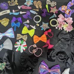 Hair Clips And Headbands Lot