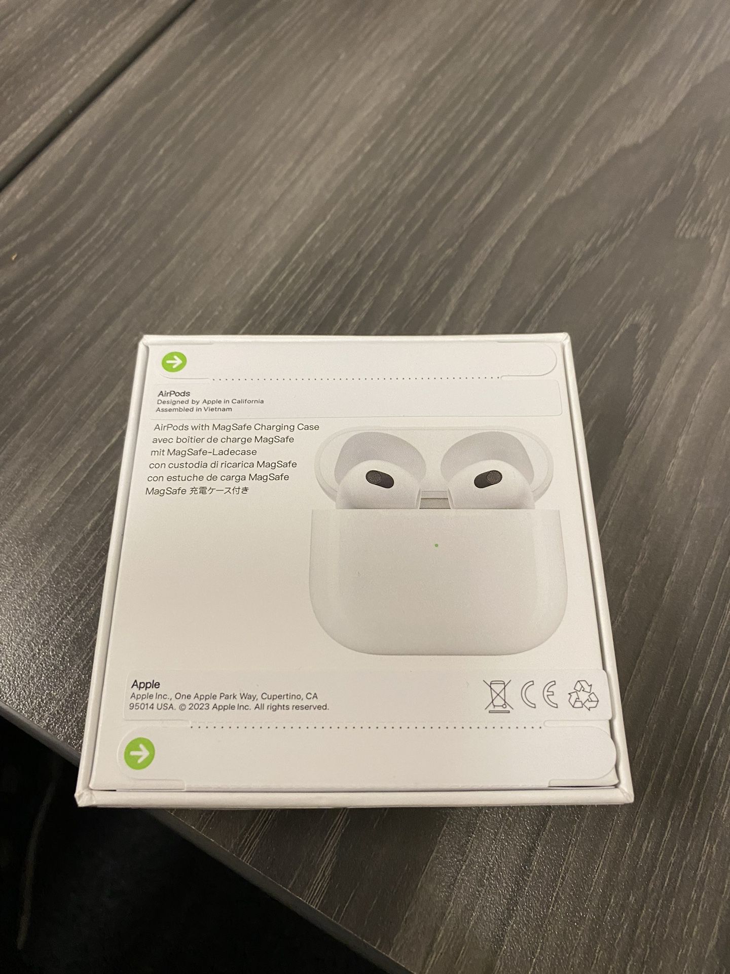 Apple Airpod 3rd Generation With Magsafe Wireless Charging Case- White
