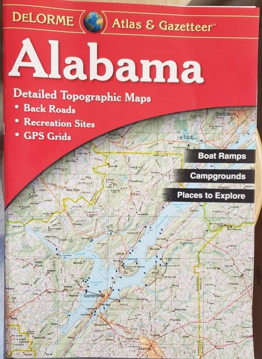 Rand McNally Map Of Alabama, New