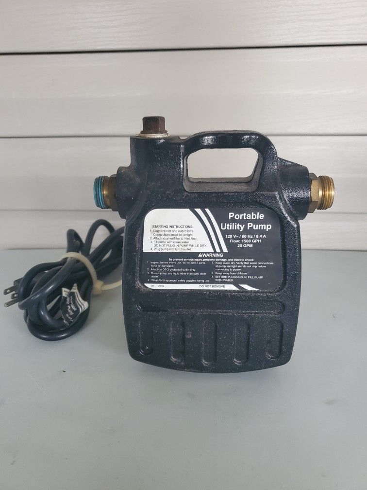Portable Utility Pump