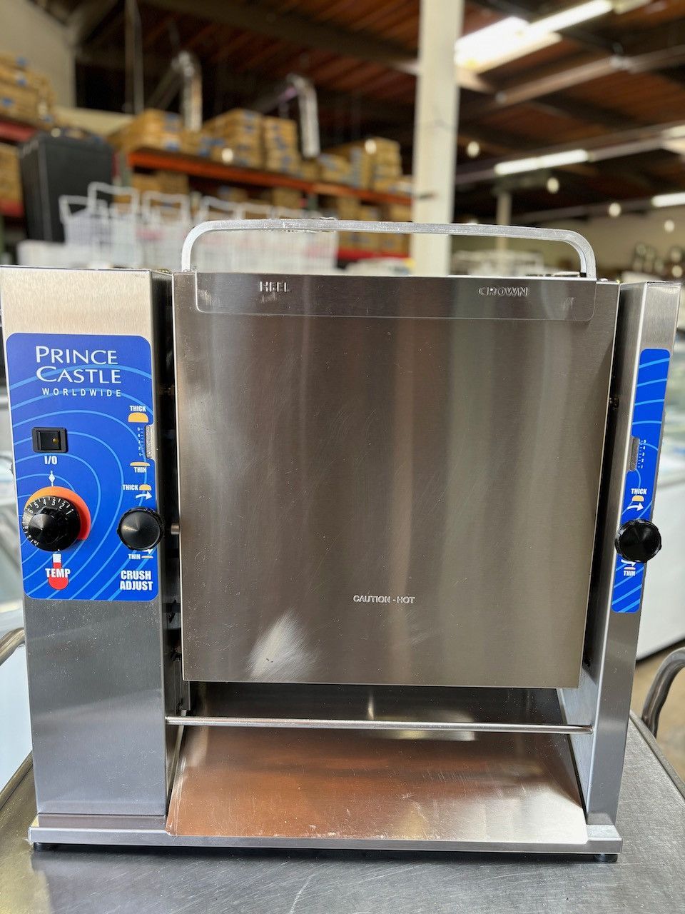 Slim Line Vertical Bun Toaster Prince Castle 297-T20 Contact Conveyor 115V #2566
