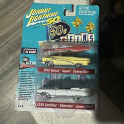 Johnny Lighting 50years 50s & Fins Car Collectible 
