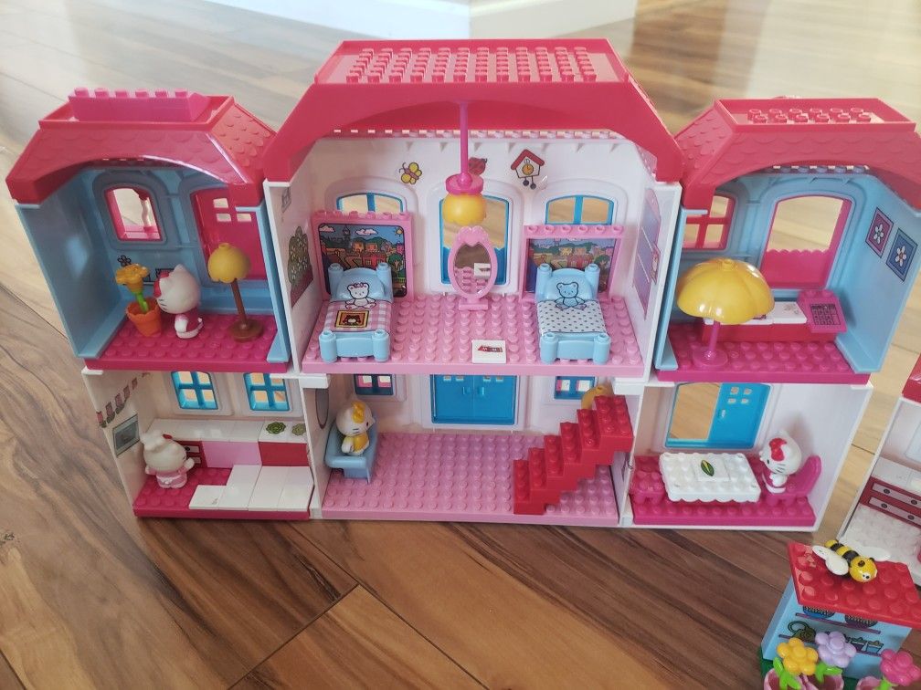 Mega Blocks Lego Hello Kitty Set