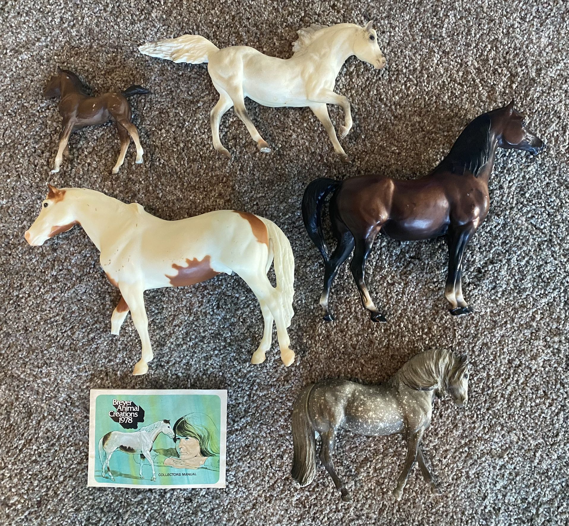 Breyer Horse Lot Of 5 Circa 1978