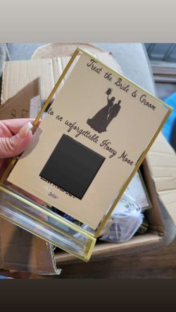 Gold Transparent Picture Frames