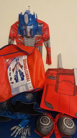 Optimus Prime Transformer Child Costume Halloween
