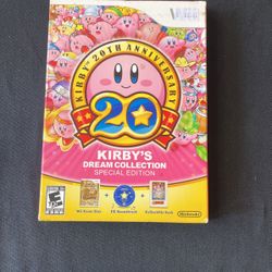 Kirby 20th Anniversary Complete Wii $100