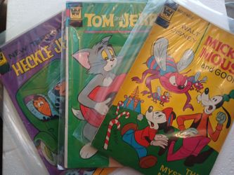 Whitman vintage comic books