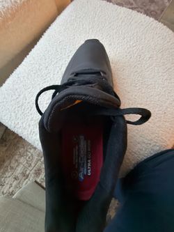 Mens Size 10 Slip Resistant Skechers Air Cooled Memory Foam ultra  Gowork