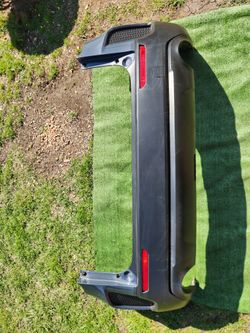 2023-2025 MAZDA CX-50 REAR BUMPER COVER ASSEMBLY 47C POLYMETAL GRAY METALLIC OEM