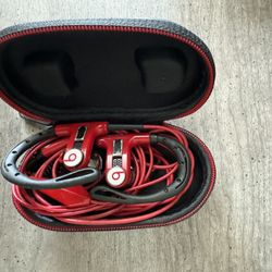 2 Pair Of Beats By Dr. Dre Ear Buds - Beats urBeats3 And Power Beats 1st Generation 