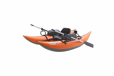 Pontoon fishing boat fishcat 9
