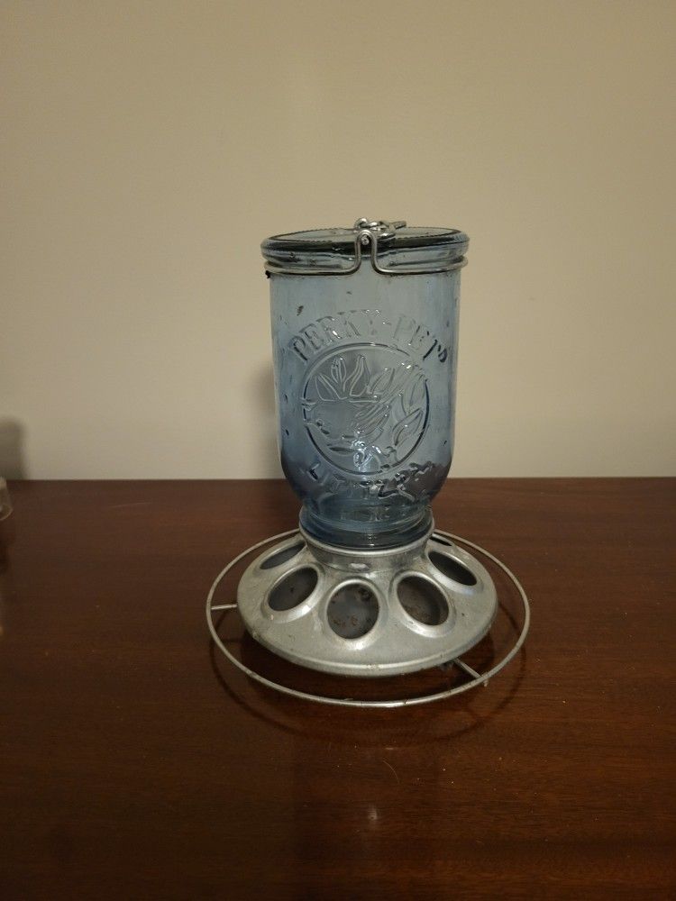 Perky Pet Mason Jar Bird Feeder