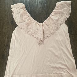 Womans Light Pink Tank Shirt Size Small By H&M #14