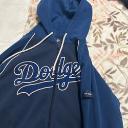 LA Dodgers Full Zip Hoodie