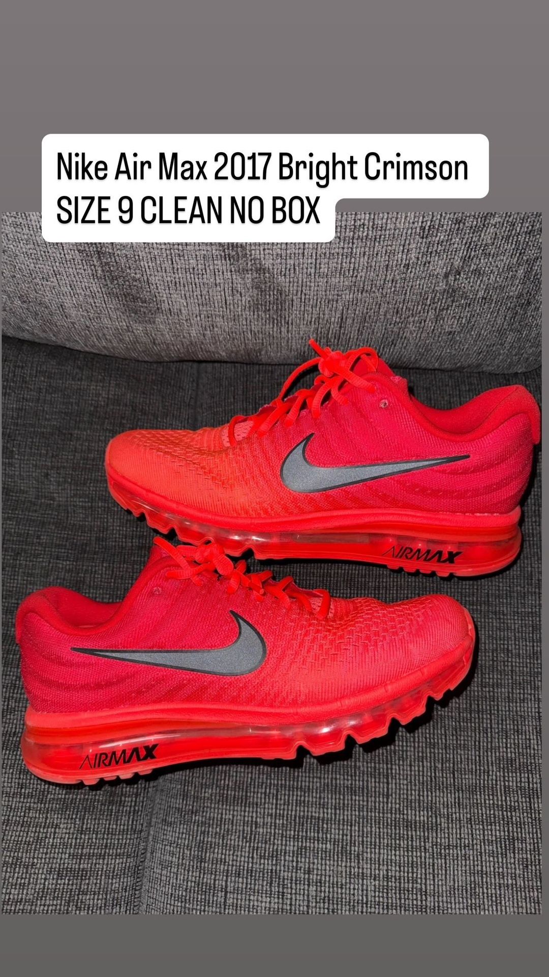 Nike Air Max 2017 Bright Crimson