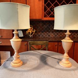 2 Lamps For $25.00