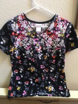 This scrub top is like new made by Scrubstar size small
