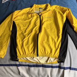 Men’s size large Cycling rain jacket