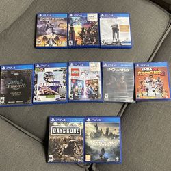 PS4 Games (Prices in Description)