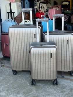 Front open luggage