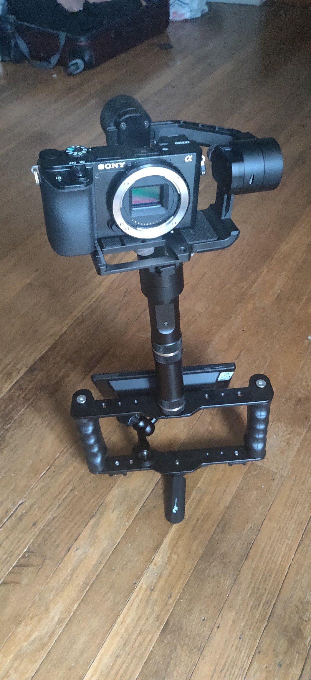 Sony A6100 Film Rig (Gimbal/Monitor)