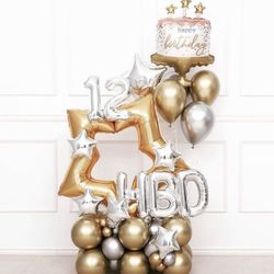 Balloons Bouquet - Happy Birthday