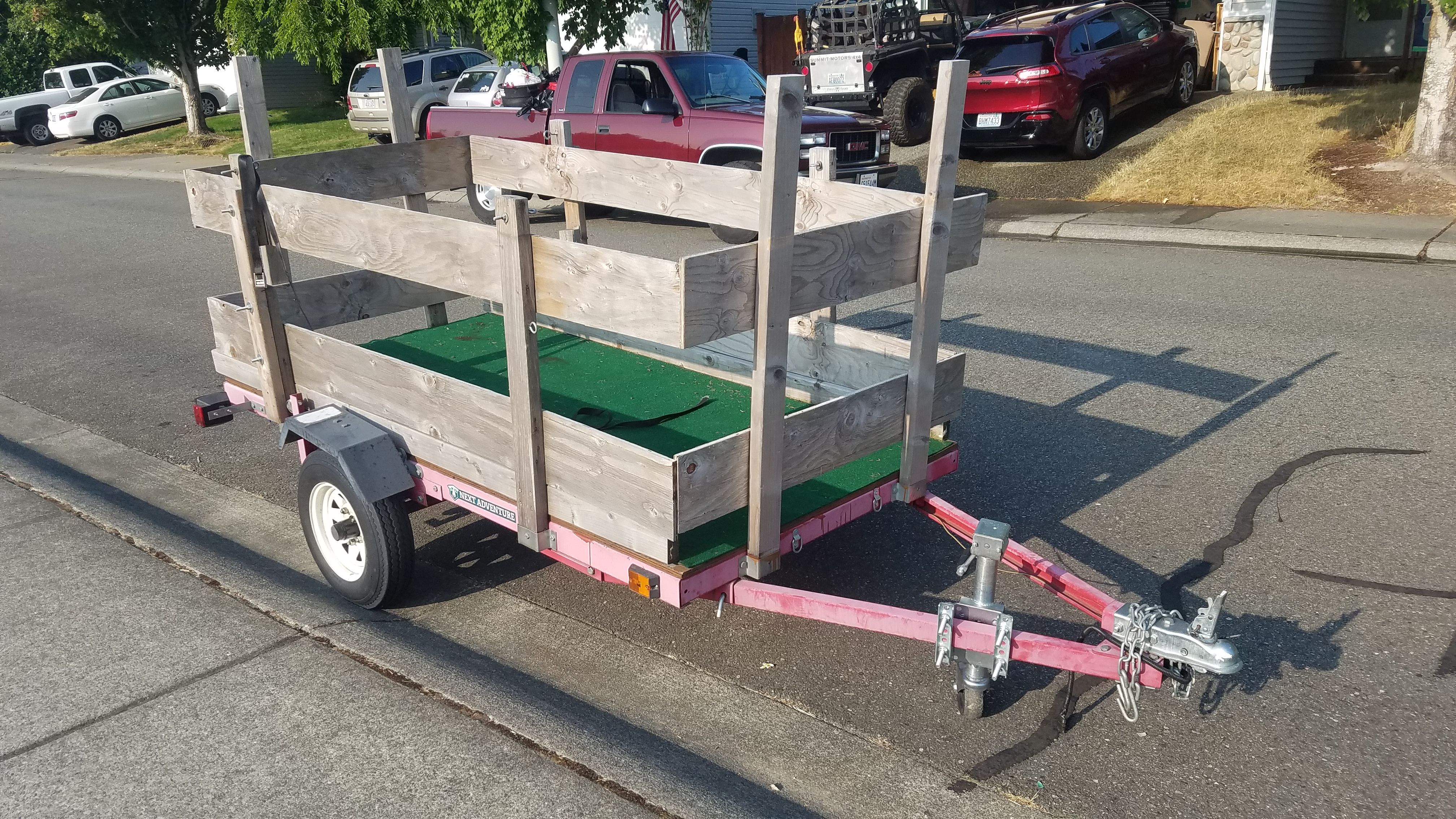 Harbor Freight HD folding trailer make me an offer!!!!!