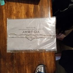 22in Silver Necklace