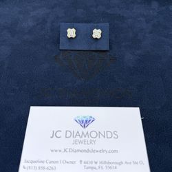 Earrings Diamonds Real / Shape X 10k Diamonds Real 